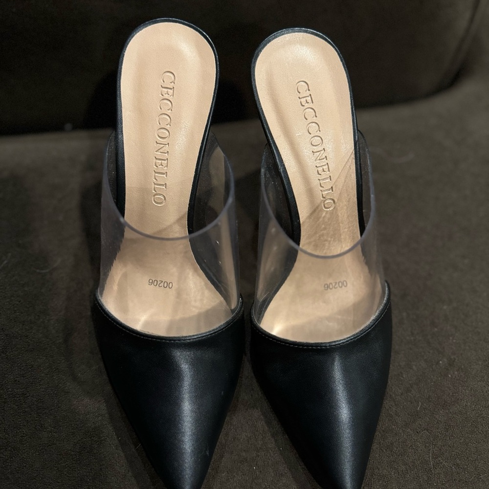Black CENCCONELLO heels